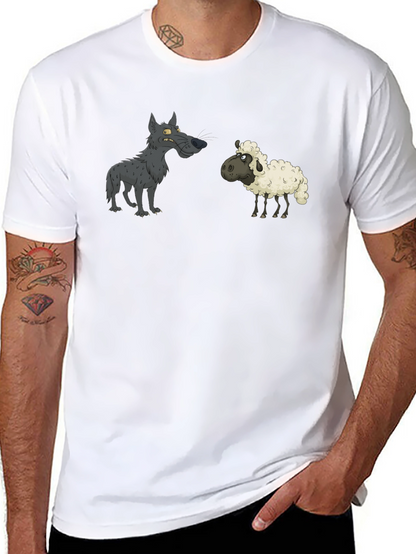 Wolf in Sheeps Clothing Black T-Shirt