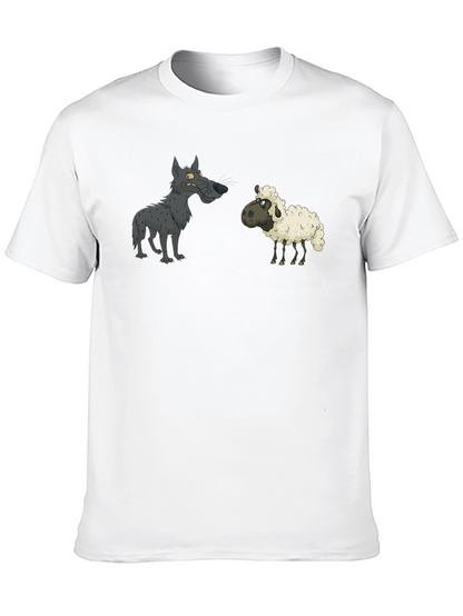 Wolf in Sheeps Clothing Black T-Shirt