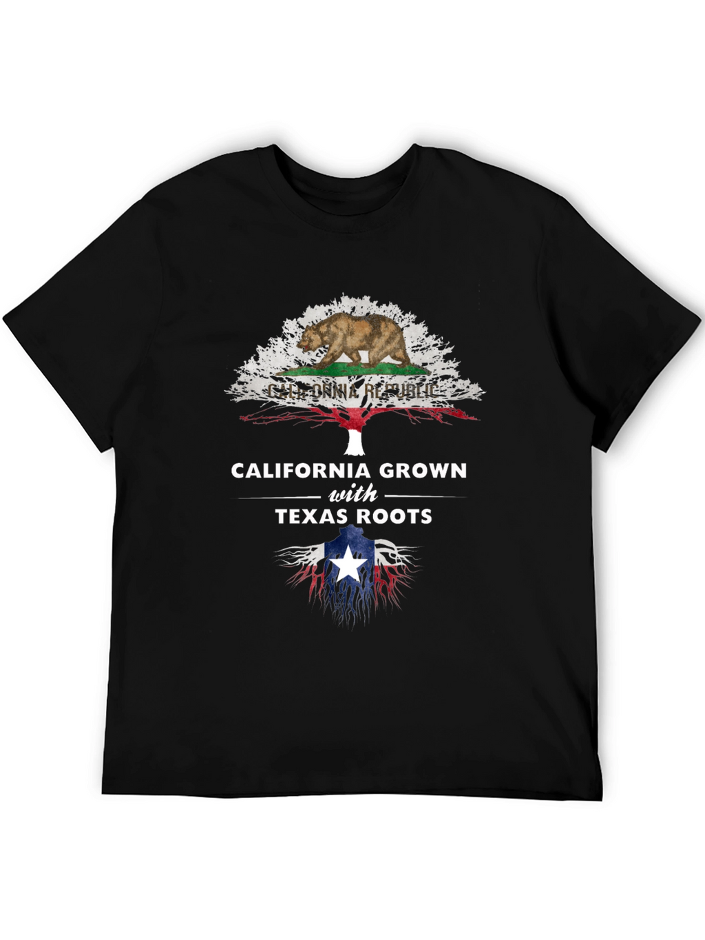 California Grown with Texas Roots Graphic Tee