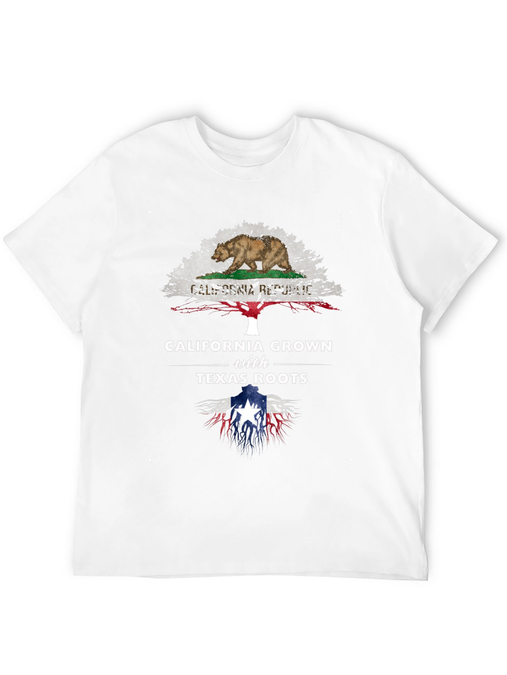 California Grown with Texas Roots Graphic Tee