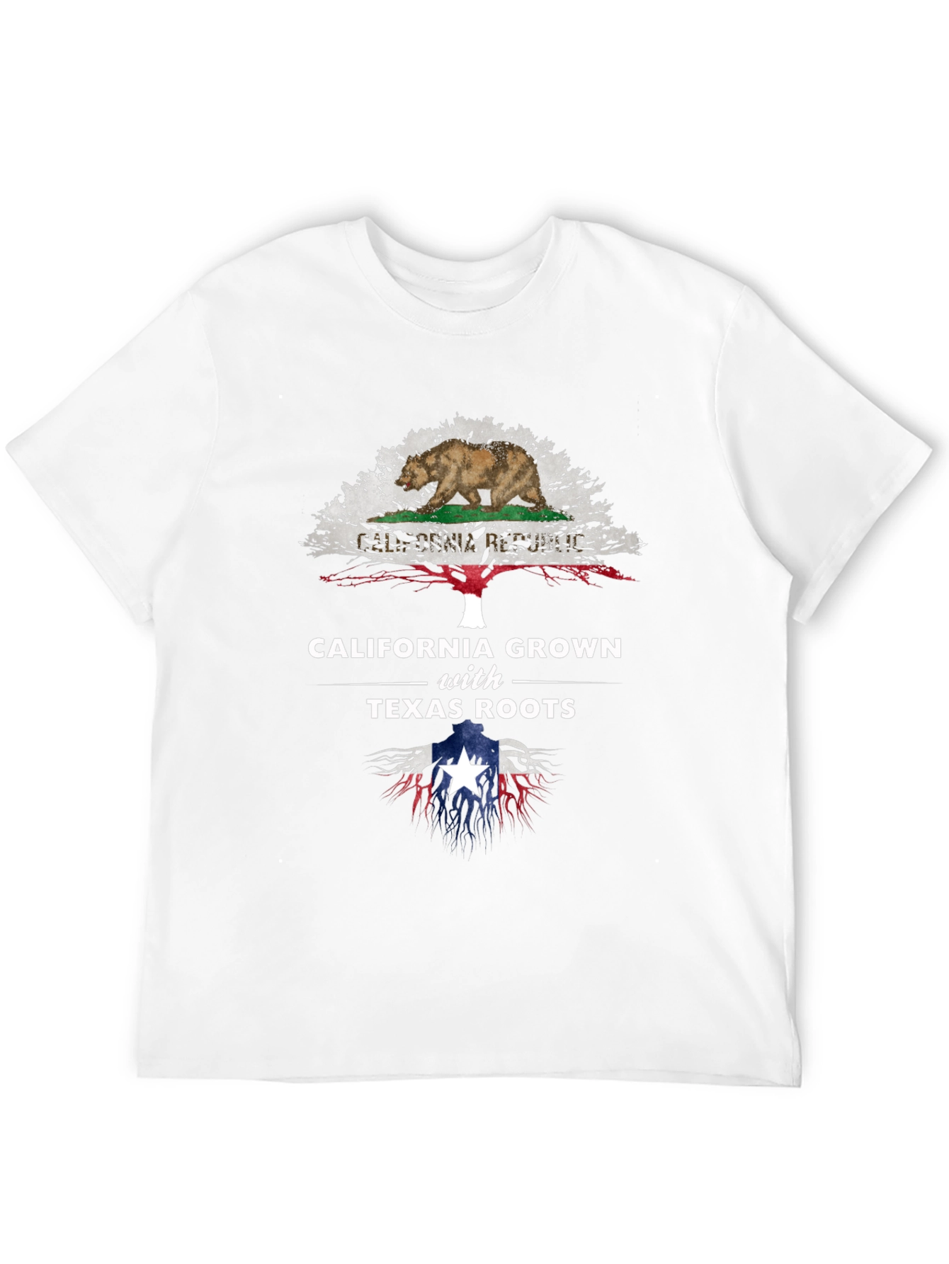 California Grown with Texas Roots Graphic Tee