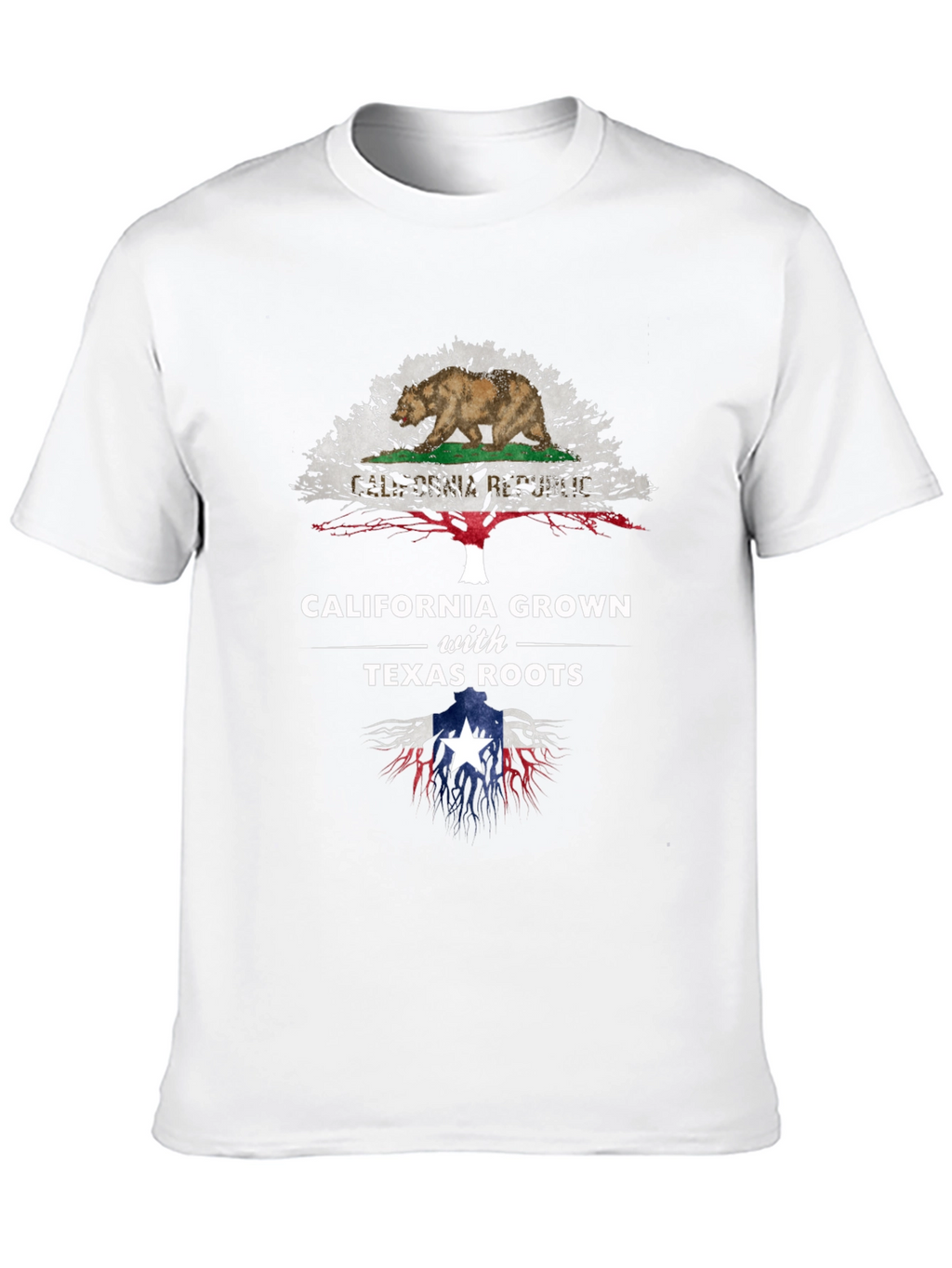 California Grown with Texas Roots Graphic Tee