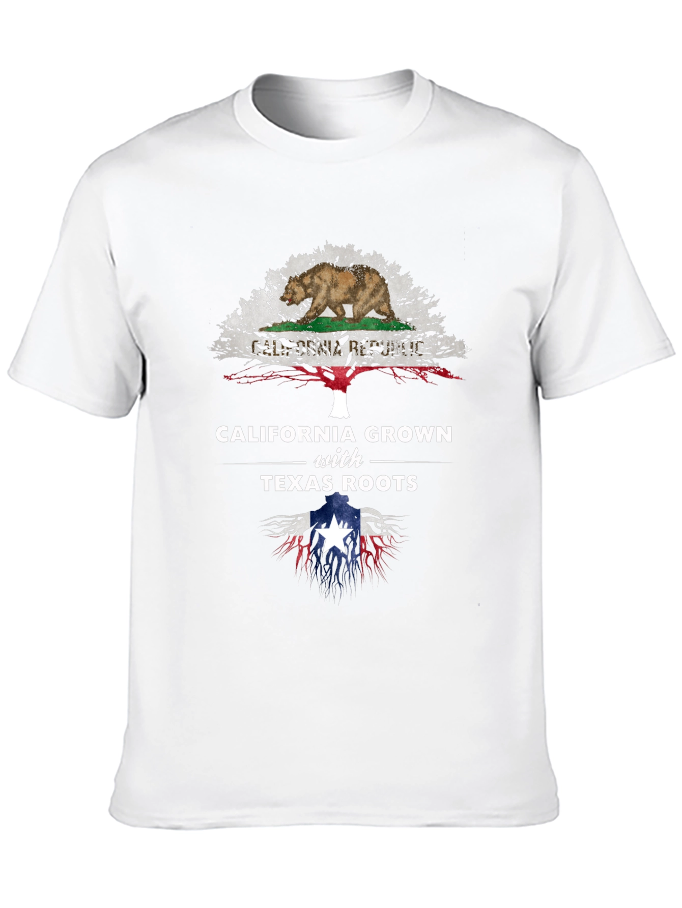 California Grown with Texas Roots Graphic Tee