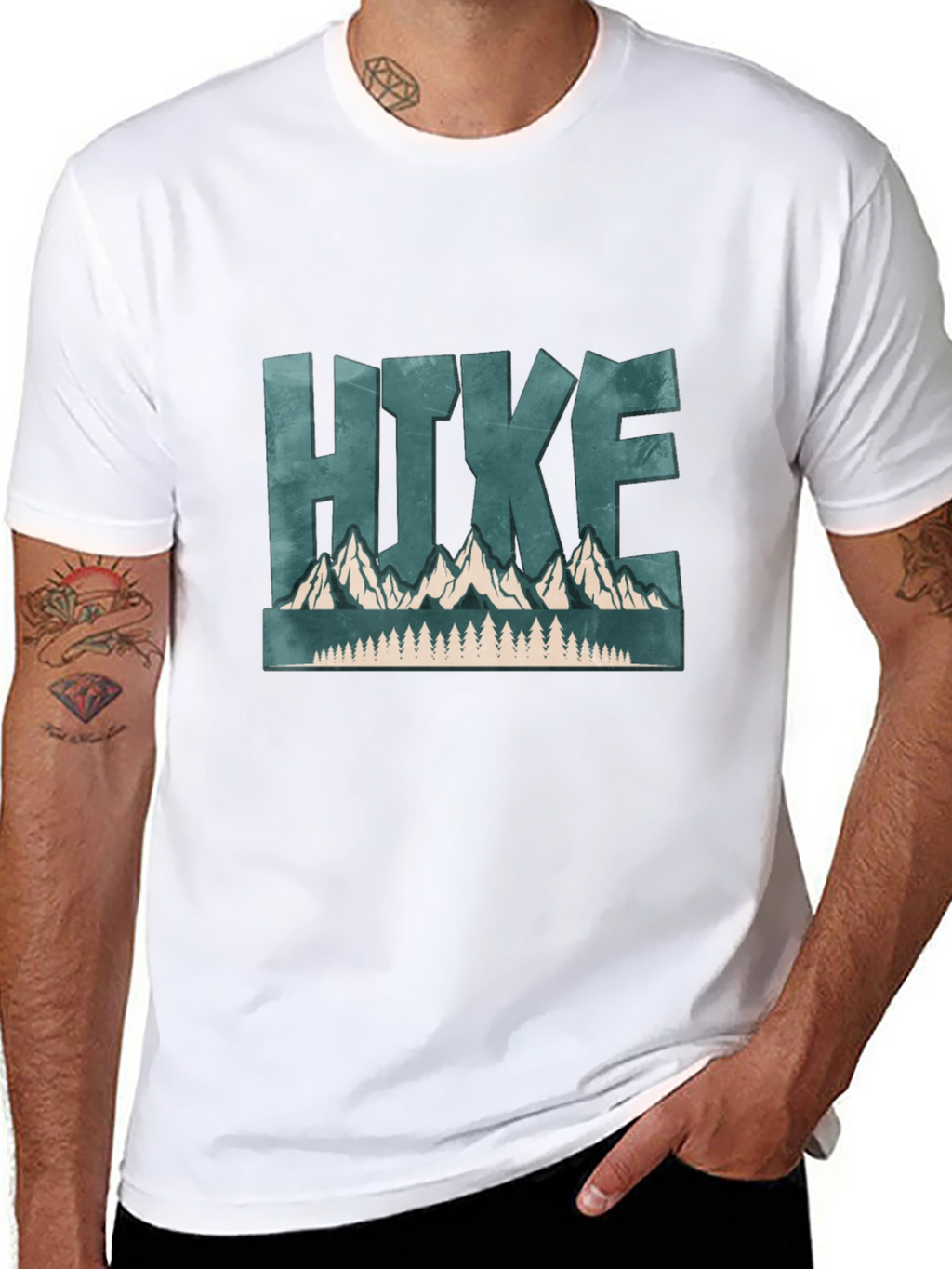 Hike Mountain Graphic T-Shirt - Adventure Ready