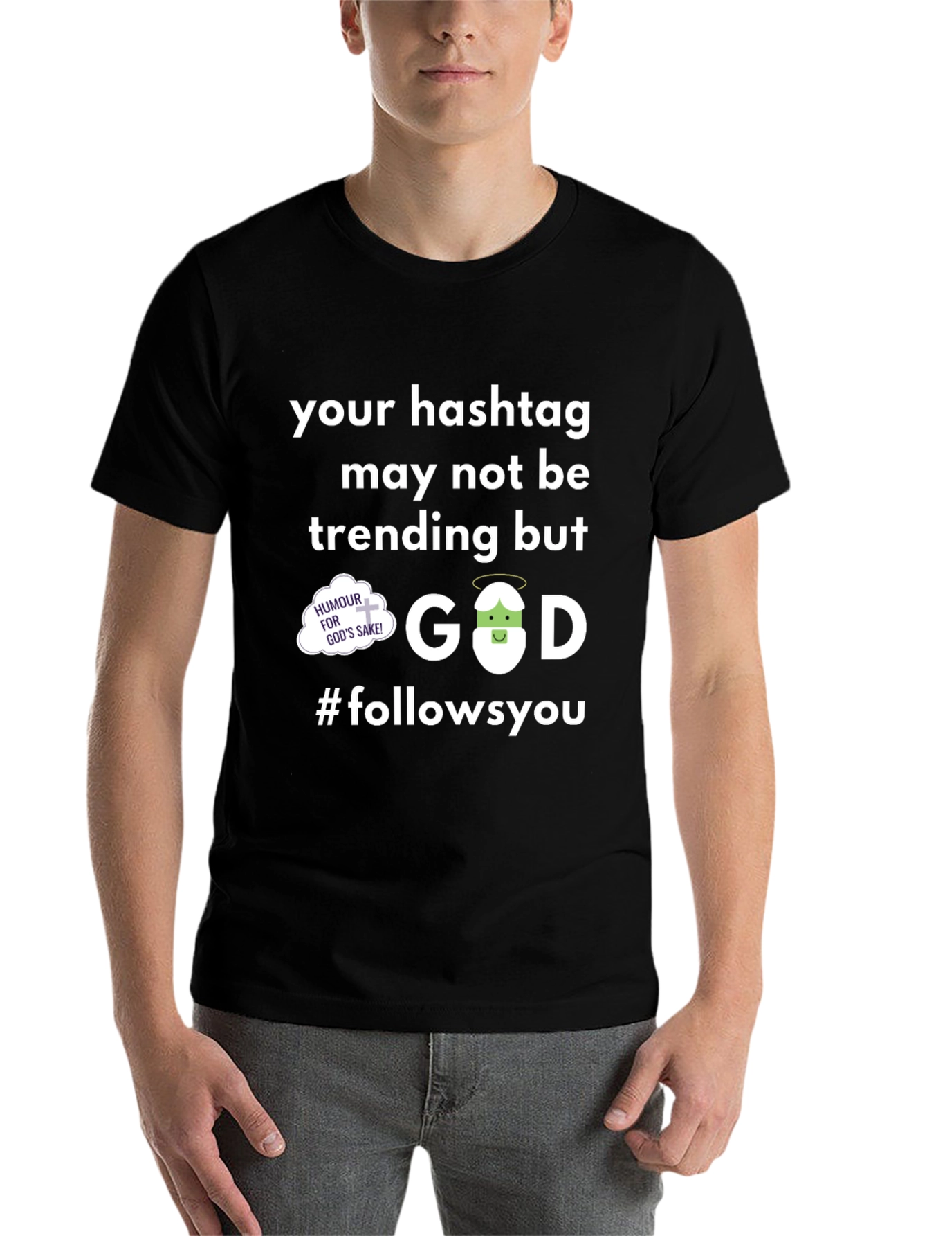 God Follows You Graphic T-Shirt
