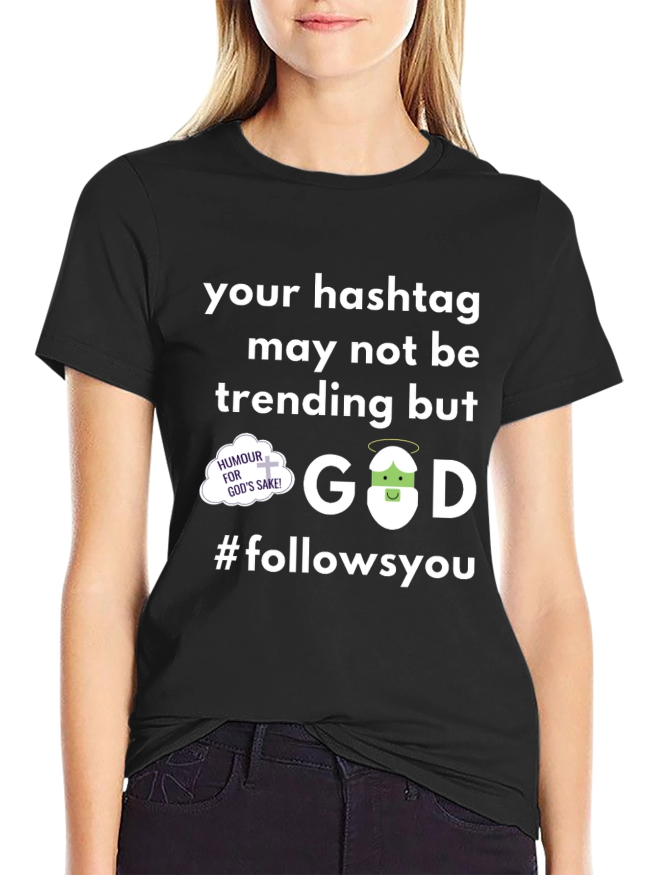 God Follows You Graphic T-Shirt