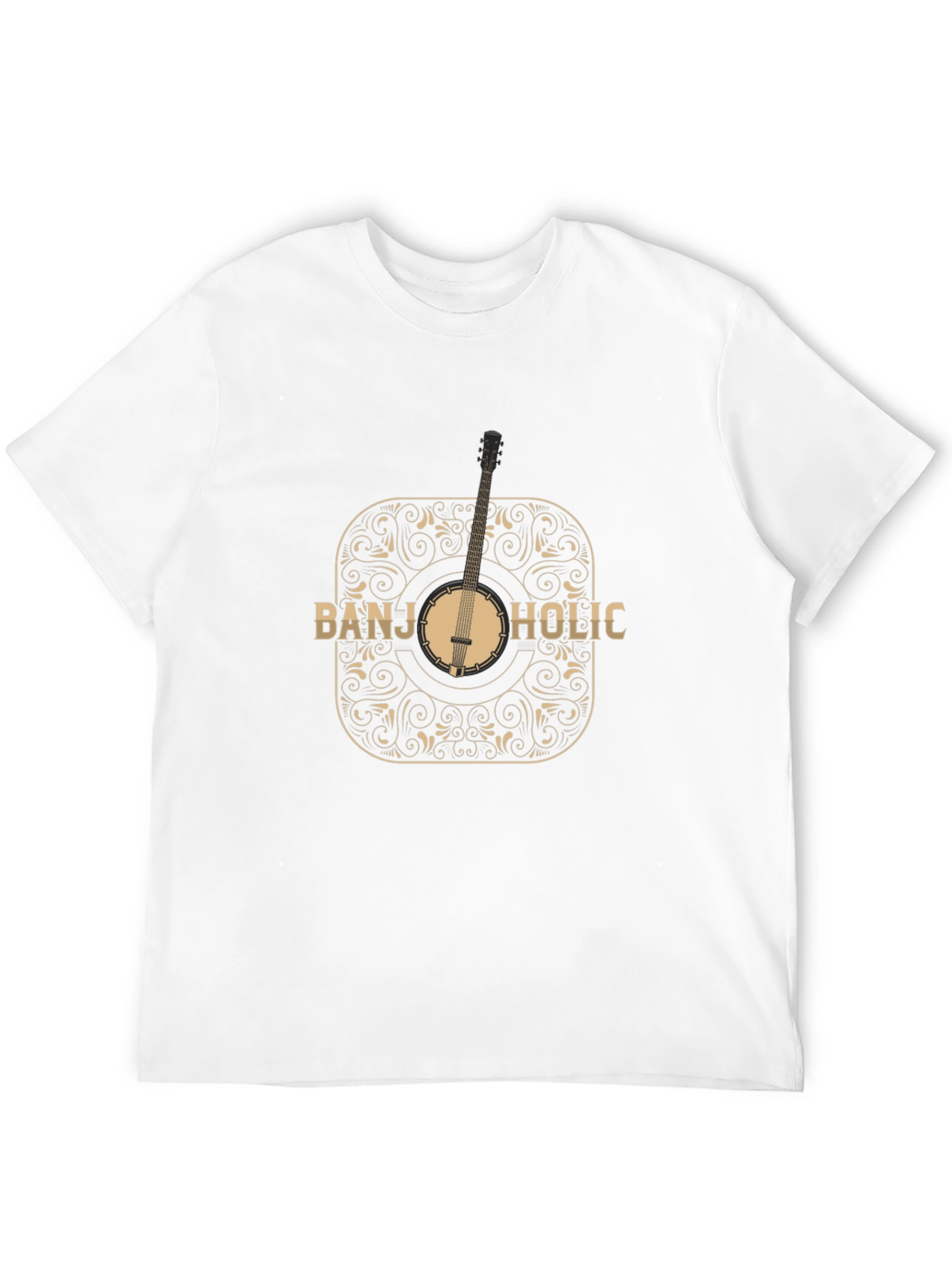 Banjo-Holic Black Graphic Tee