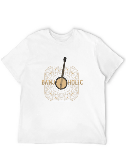 Banjo-Holic Black Graphic Tee