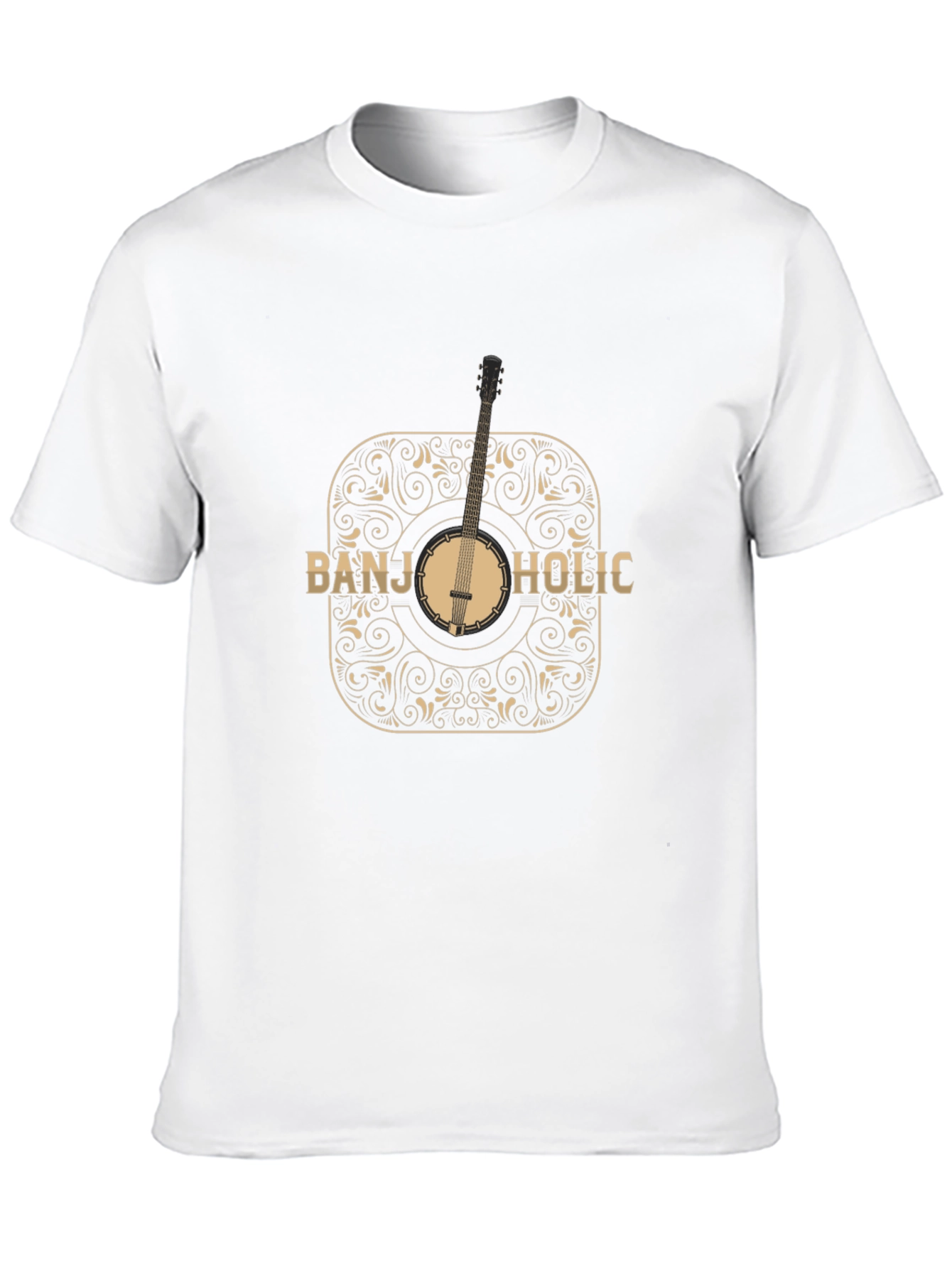 Banjo-Holic Black Graphic Tee