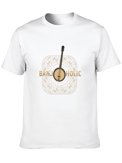 Banjo-Holic Black Graphic Tee