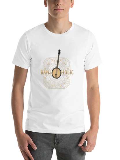 Banjo-Holic Black Graphic Tee
