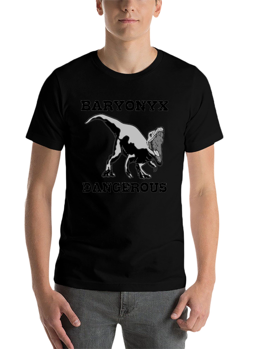 Baryonyx Dinosaur Graphic T-Shirt
