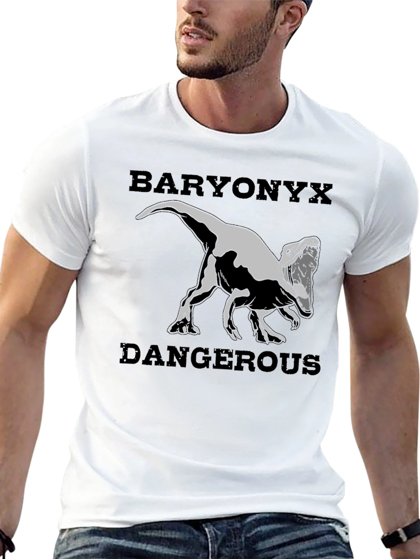 Baryonyx Dinosaur Graphic T-Shirt