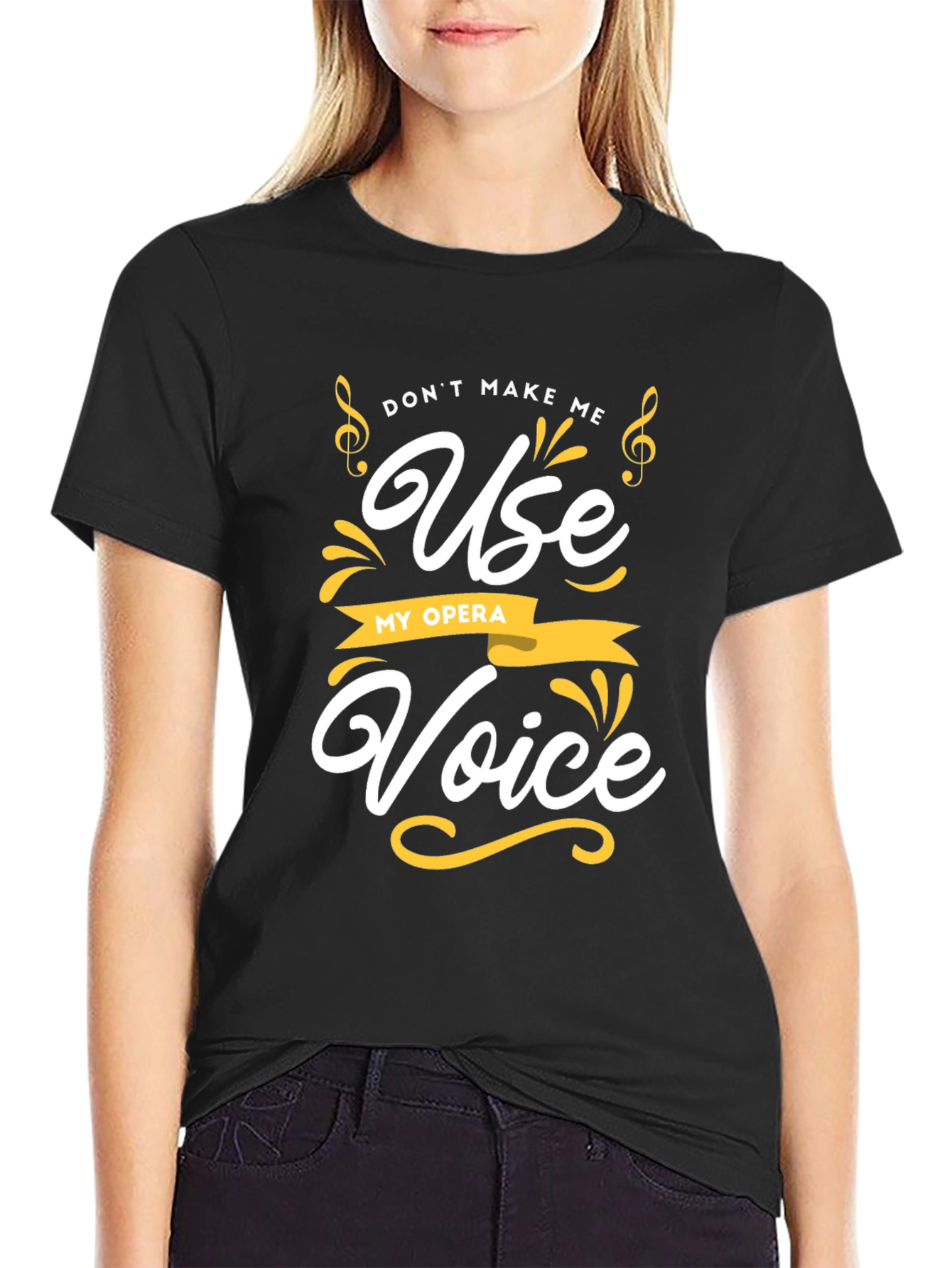 Opera Voice T-Shirt - Funny Music Tee
