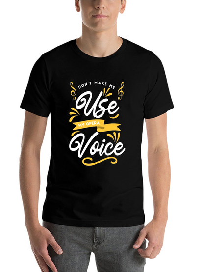 Opera Voice T-Shirt - Funny Music Tee
