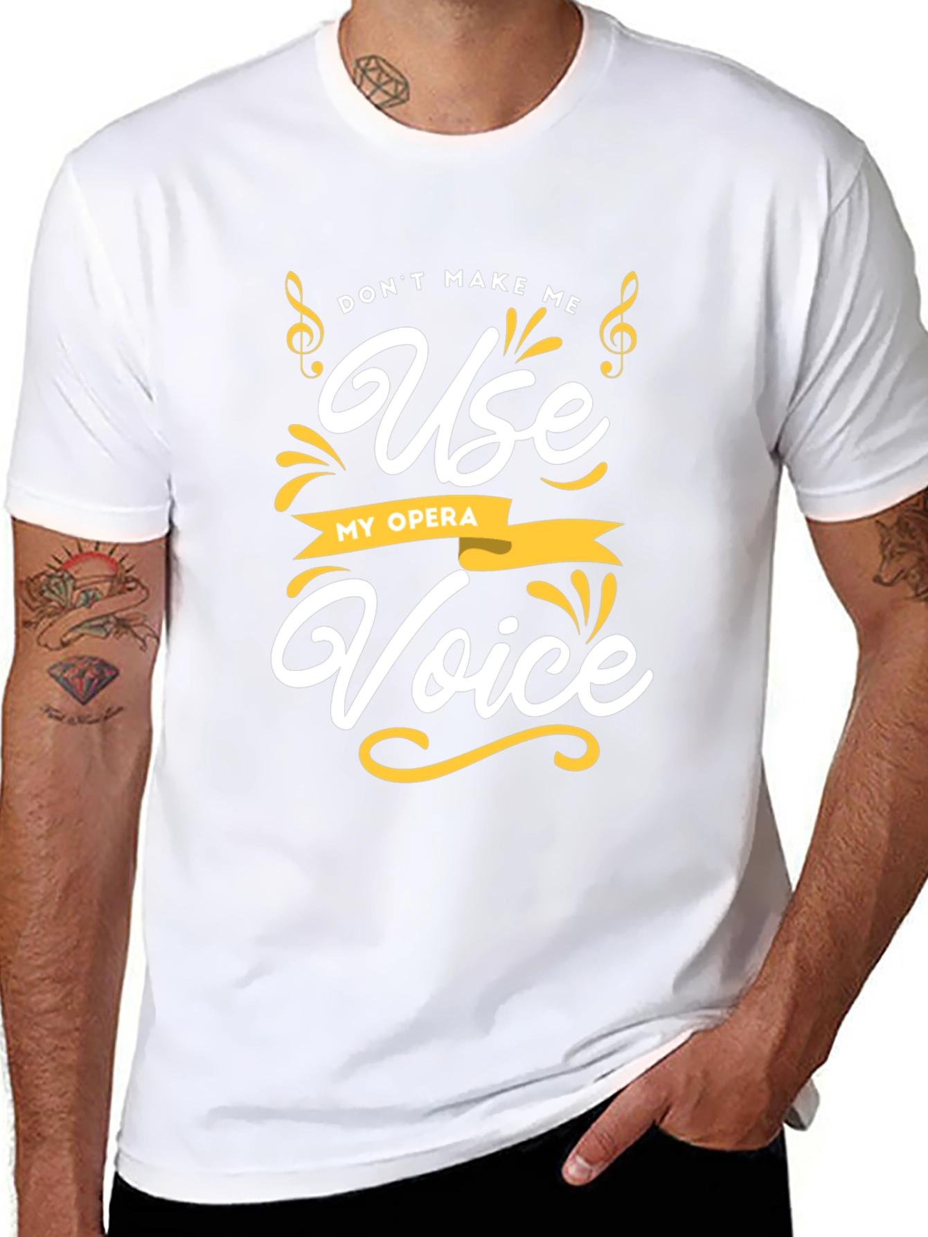 Opera Voice T-Shirt - Funny Music Tee