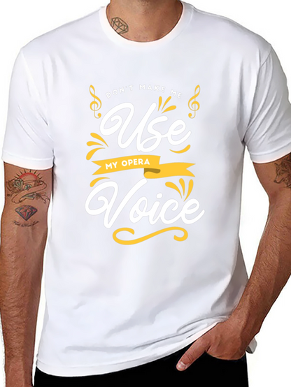 Opera Voice T-Shirt - Funny Music Tee