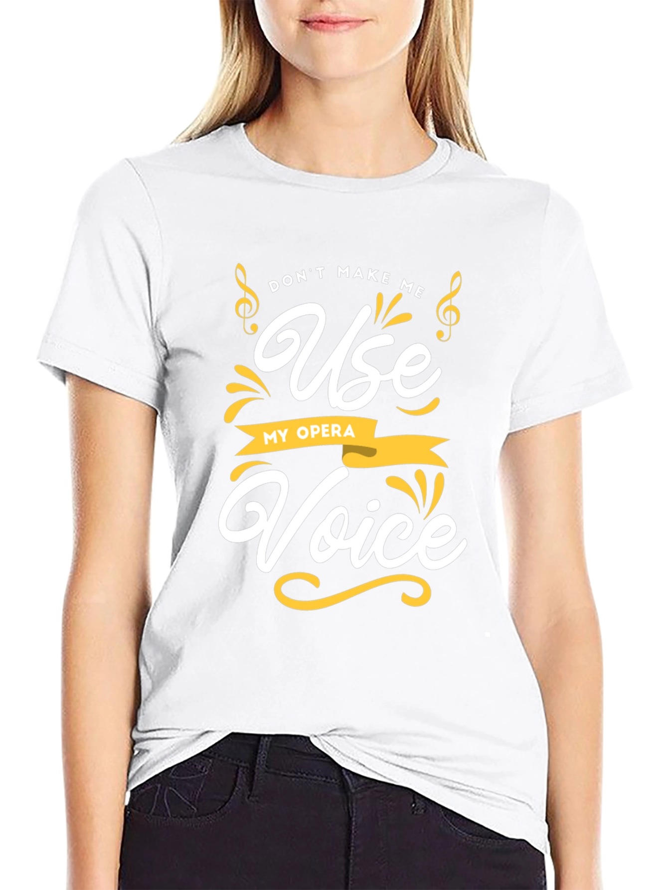 Opera Voice T-Shirt - Funny Music Tee