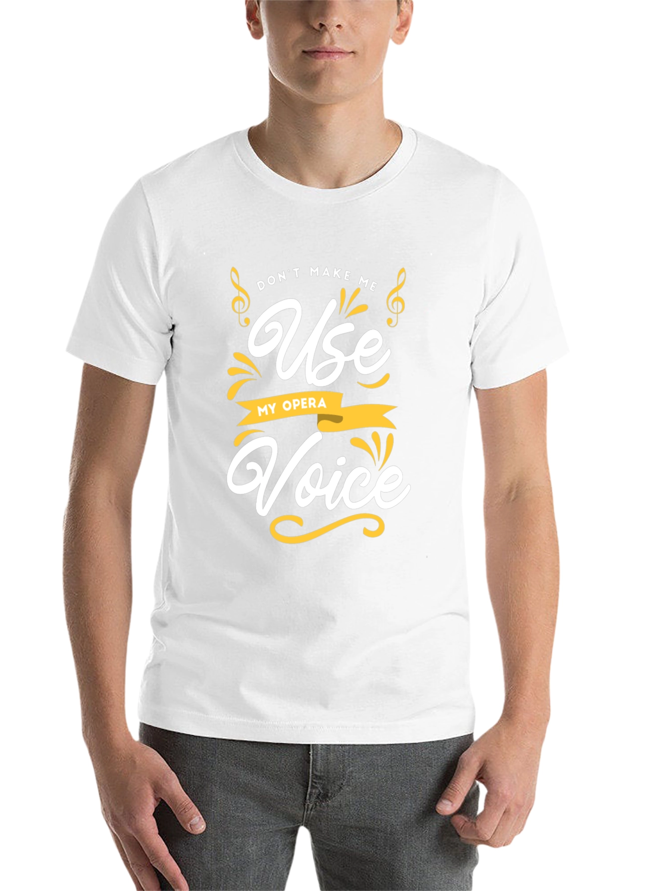 Opera Voice T-Shirt - Funny Music Tee
