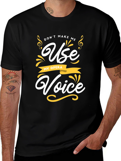 Opera Voice T-Shirt - Funny Music Tee