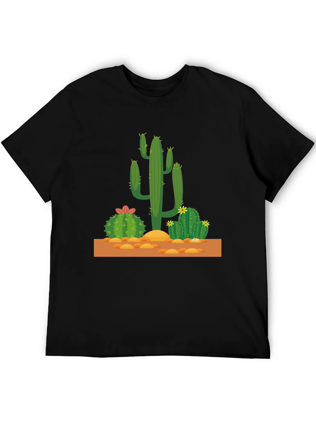 Cactus Graphic Tee - Desert Style