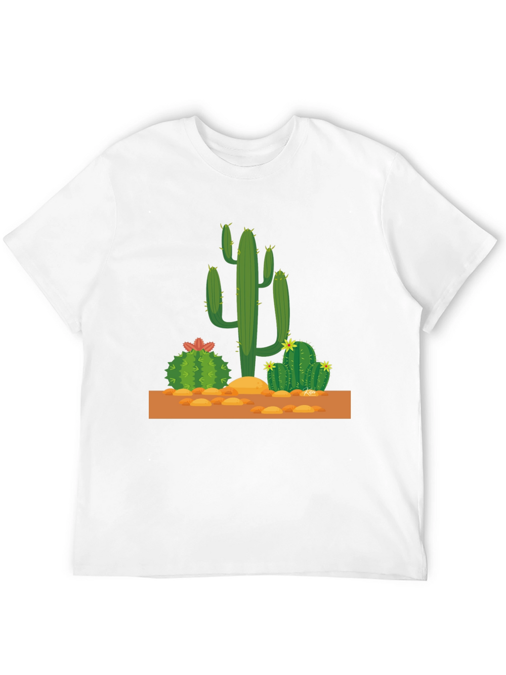 Cactus Graphic Tee - Desert Style