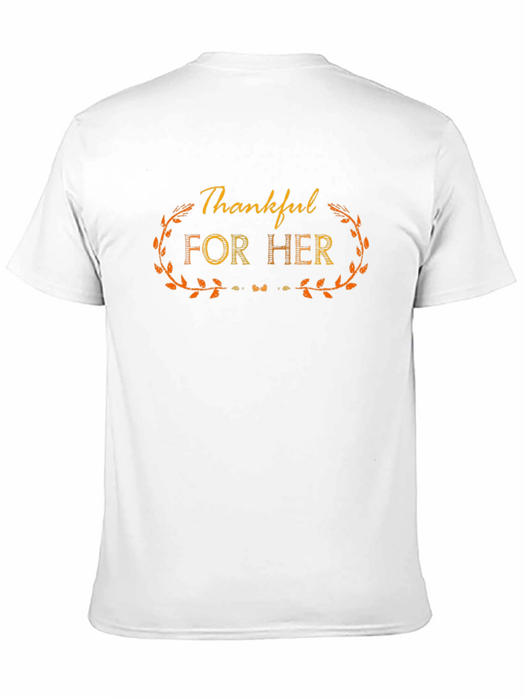 Thankful For Her Graphic Tee - Black