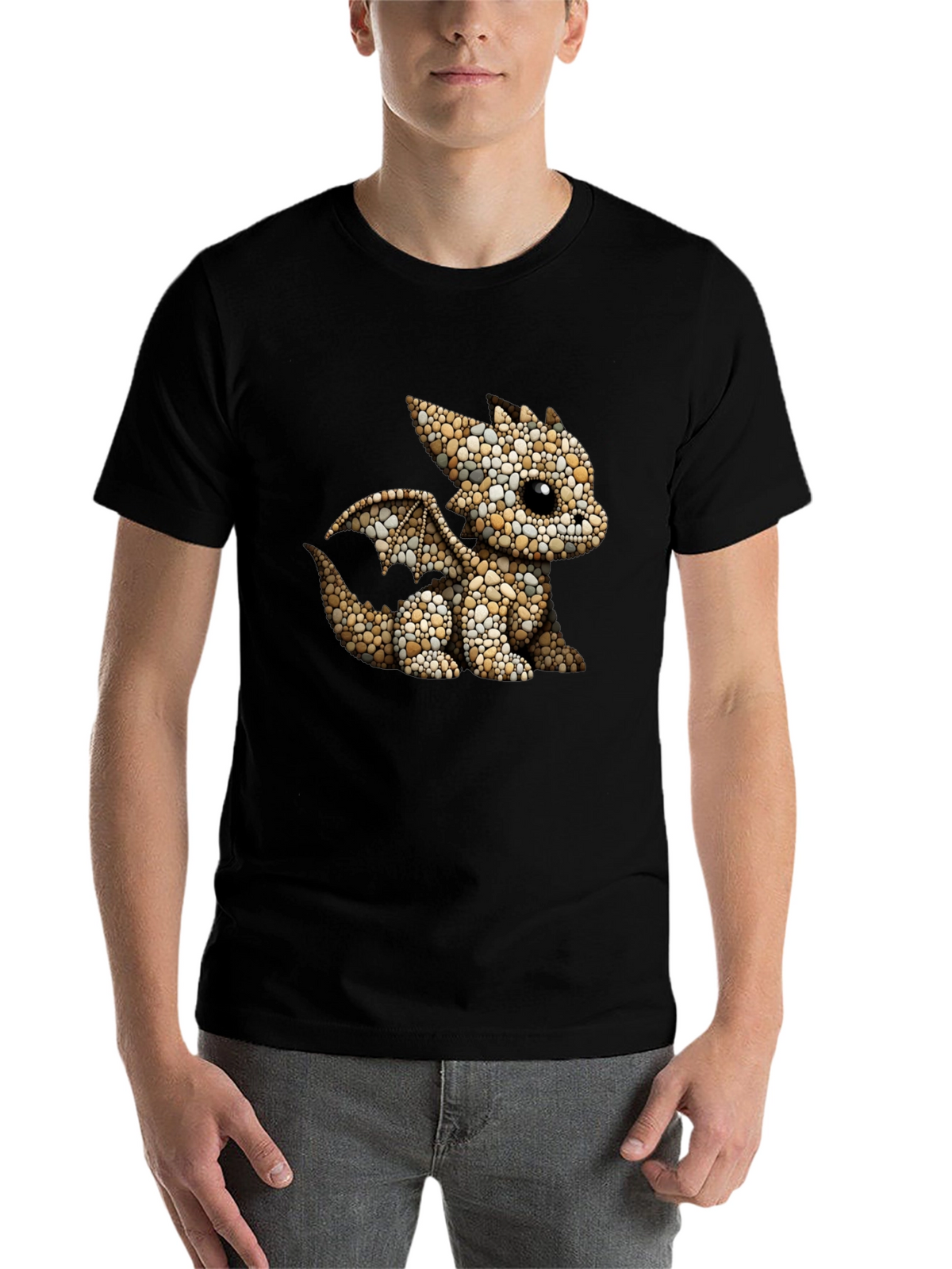 Dragon Pebble Art T-Shirt