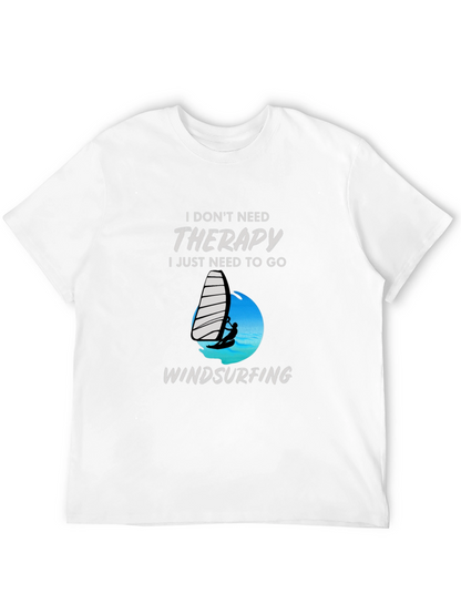 Therapy Windsurfing Black T-Shirt