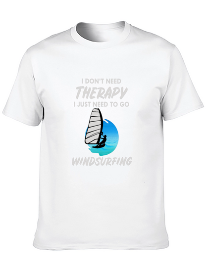 Therapy Windsurfing Black T-Shirt
