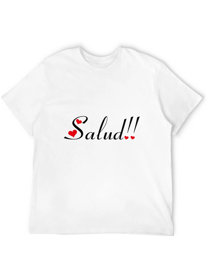 Salud Graphic Tee - Black Cotton Comfort