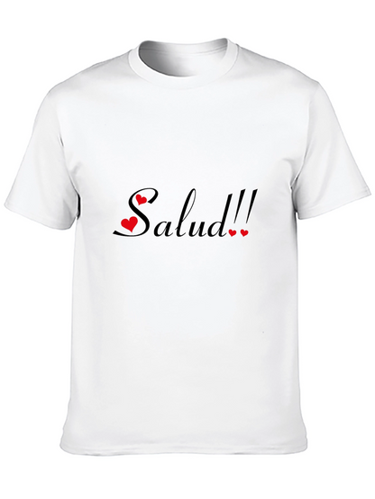 Salud Graphic Tee - Black Cotton Comfort