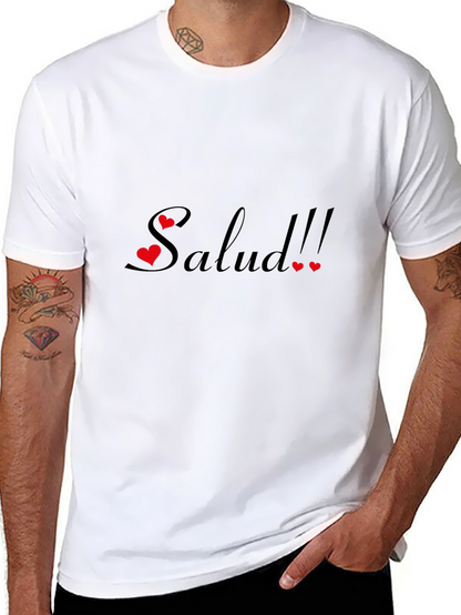 Salud Graphic Tee - Black Cotton Comfort