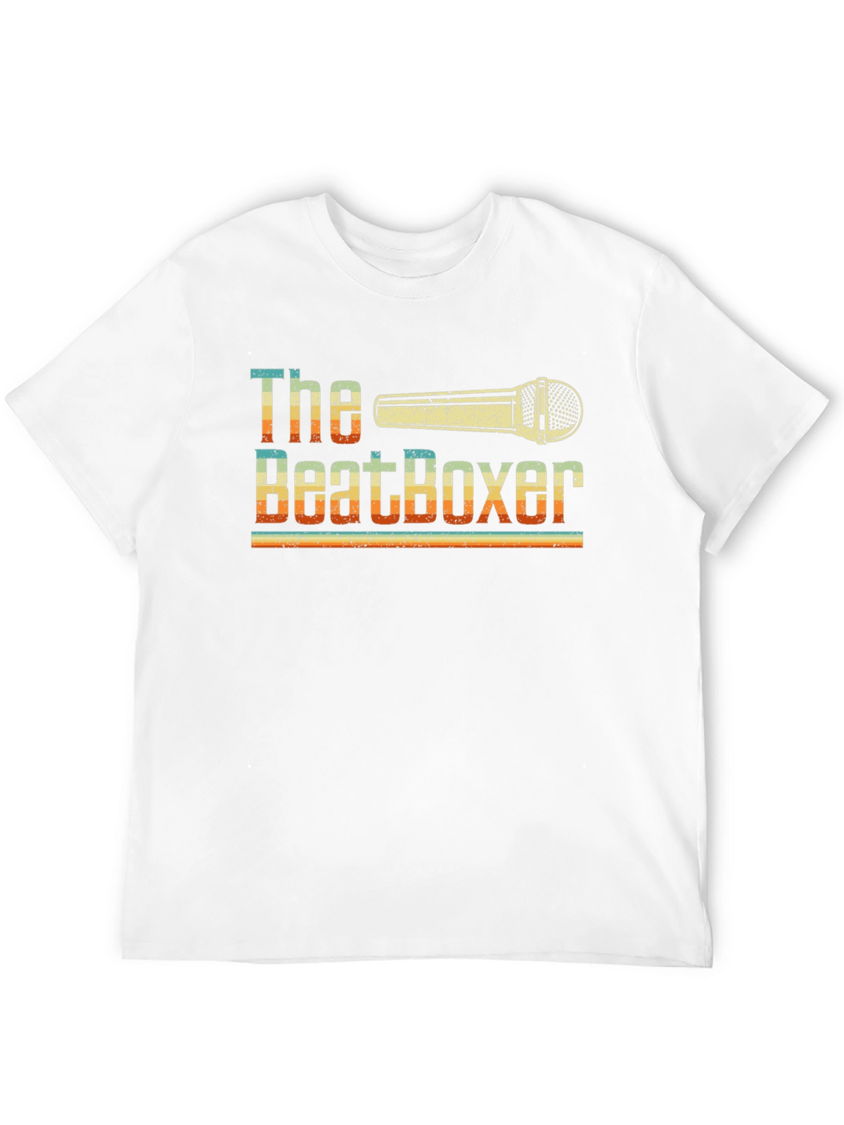 The Beatboxer Retro Style Graphic T-Shirt