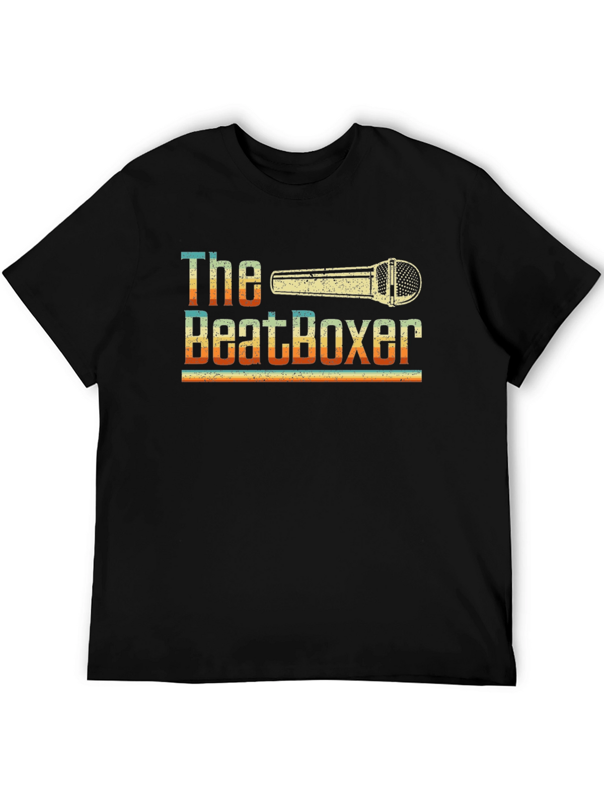 The Beatboxer Retro Style Graphic T-Shirt