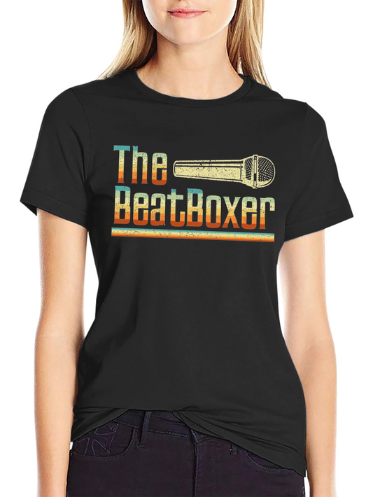 The Beatboxer Retro Style Graphic T-Shirt