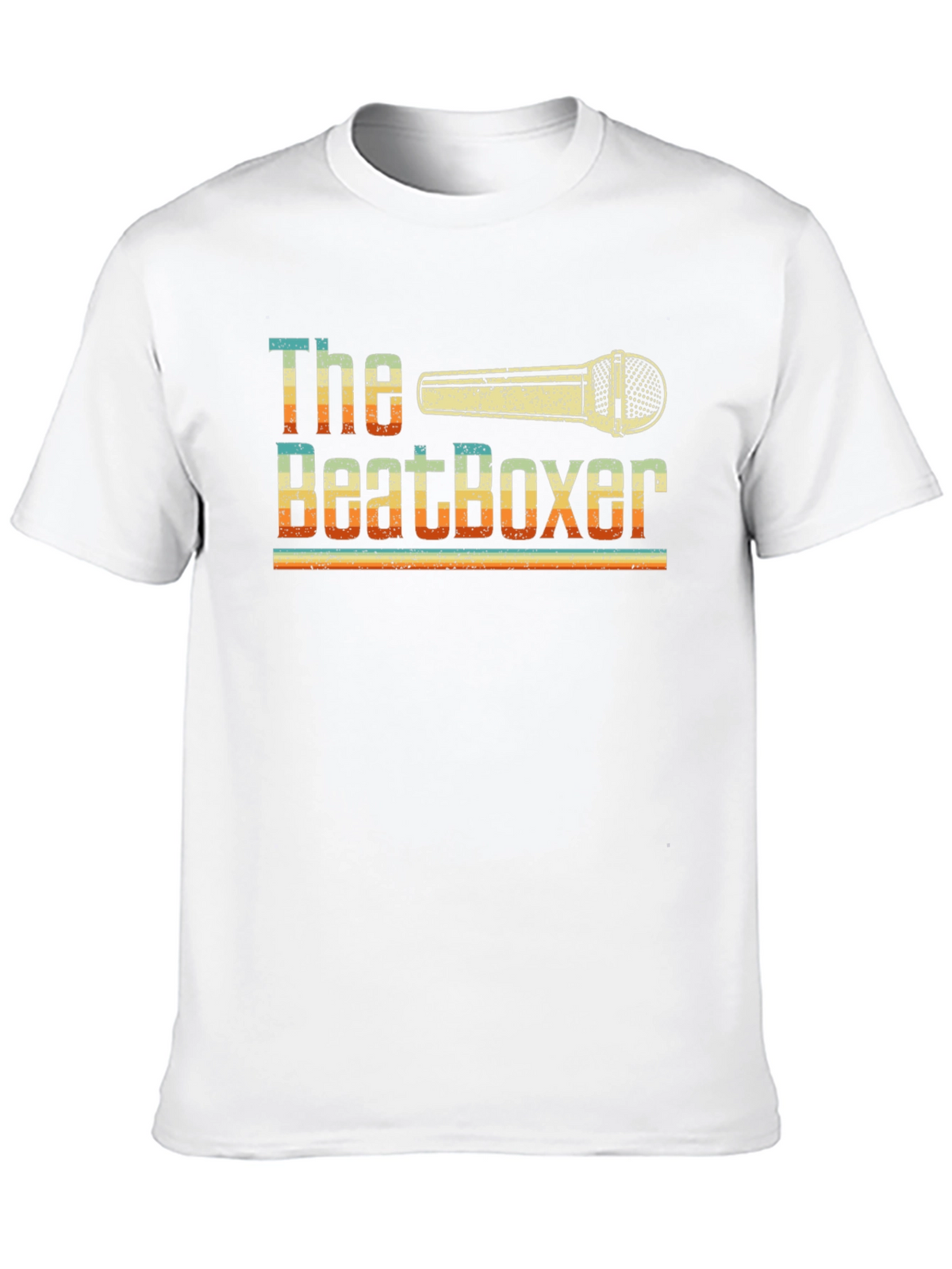 The Beatboxer Retro Style Graphic T-Shirt