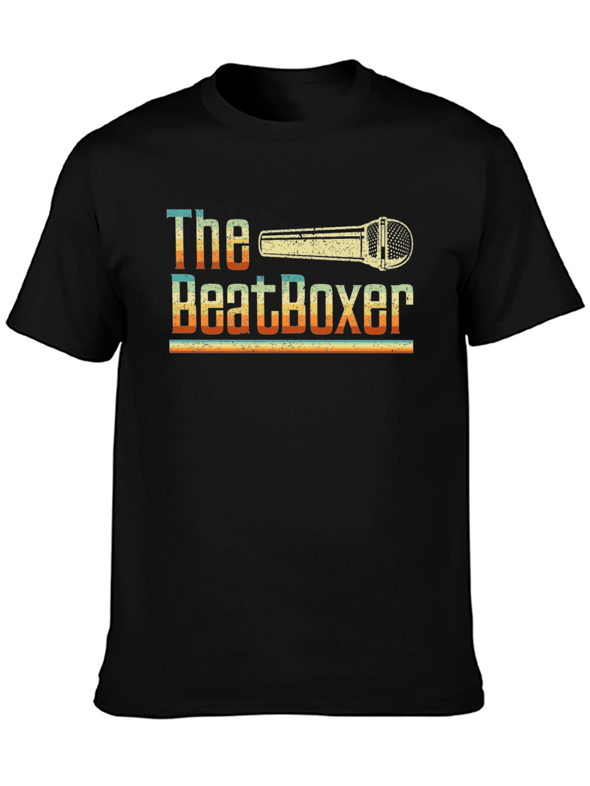 The Beatboxer Retro Style Graphic T-Shirt