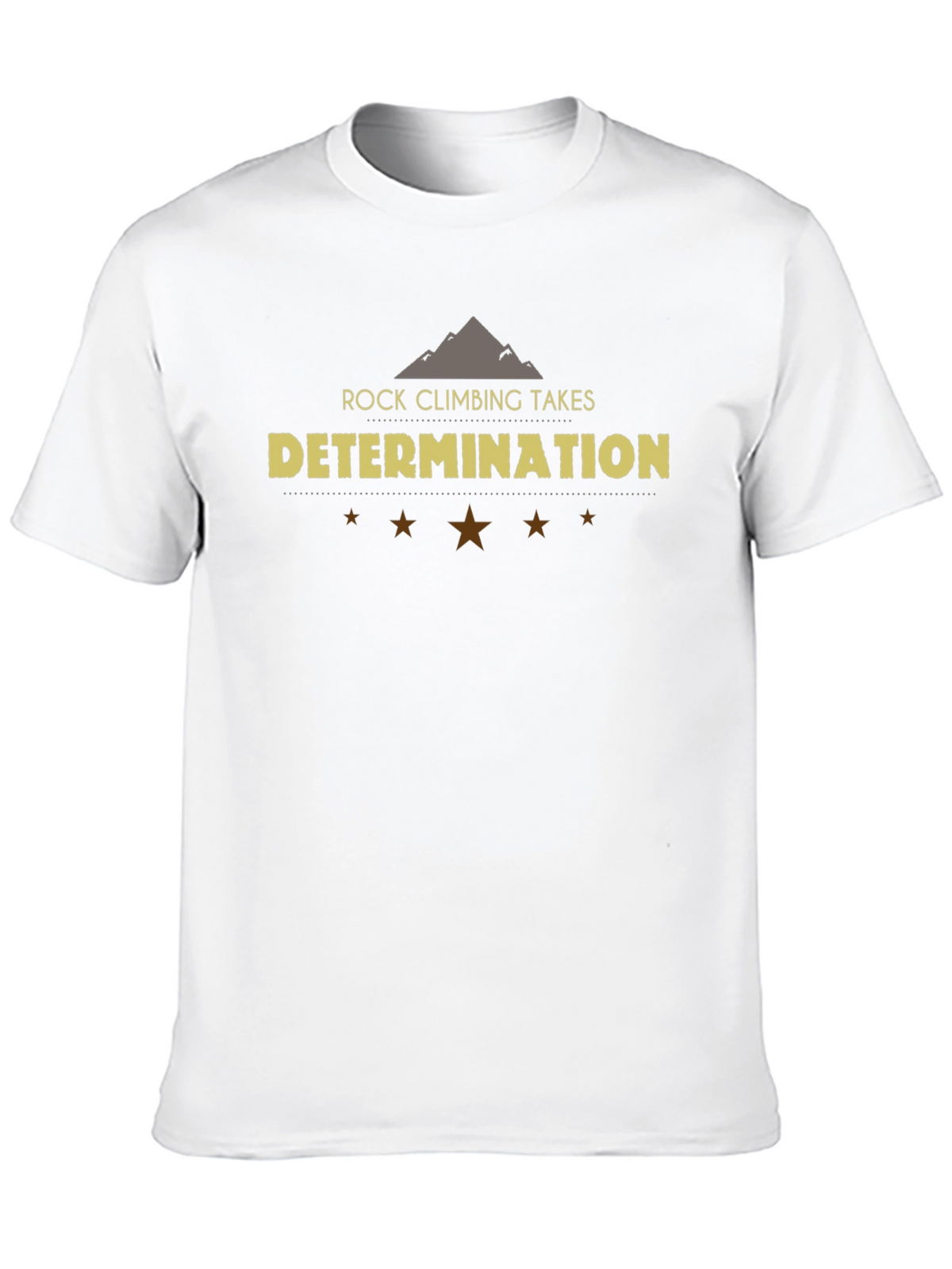 Rock Climbing Determination T-Shirt