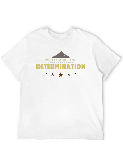 Rock Climbing Determination T-Shirt