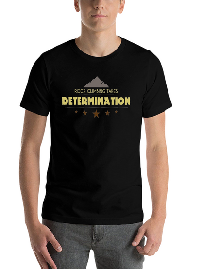 Rock Climbing Determination T-Shirt