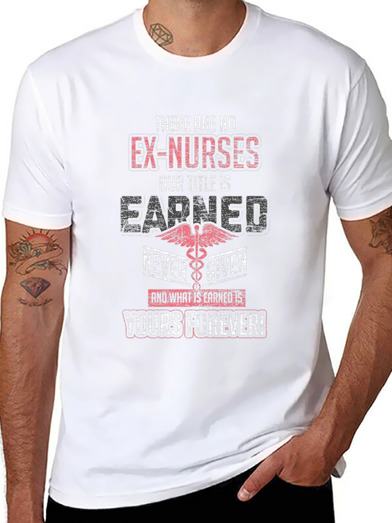 Ex-Nurses Earned Title T-Shirt