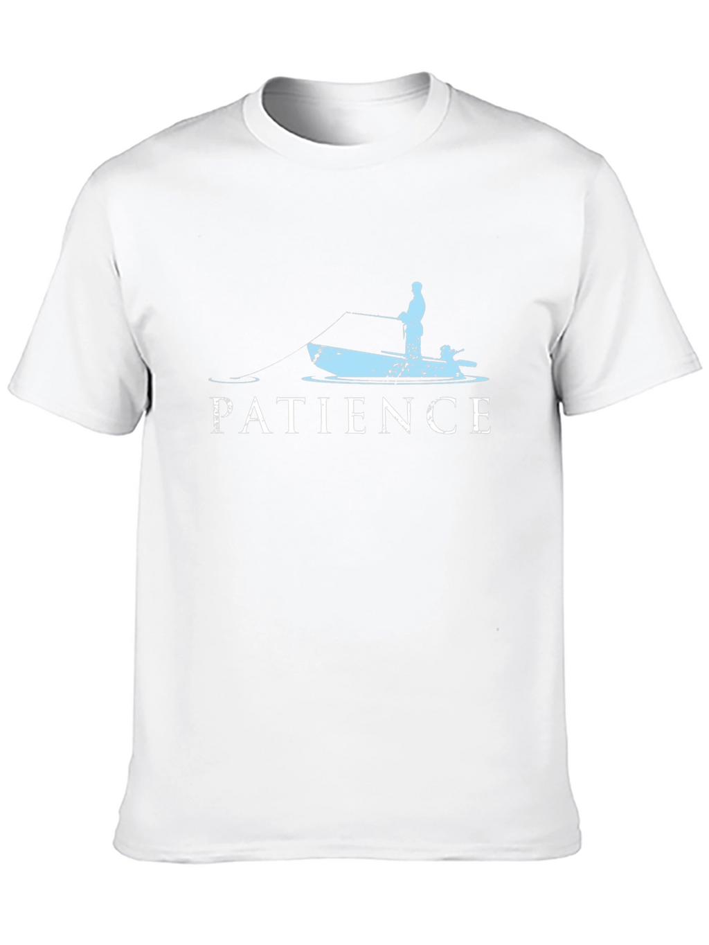 Patience Fishing T-Shirt - Angler Design