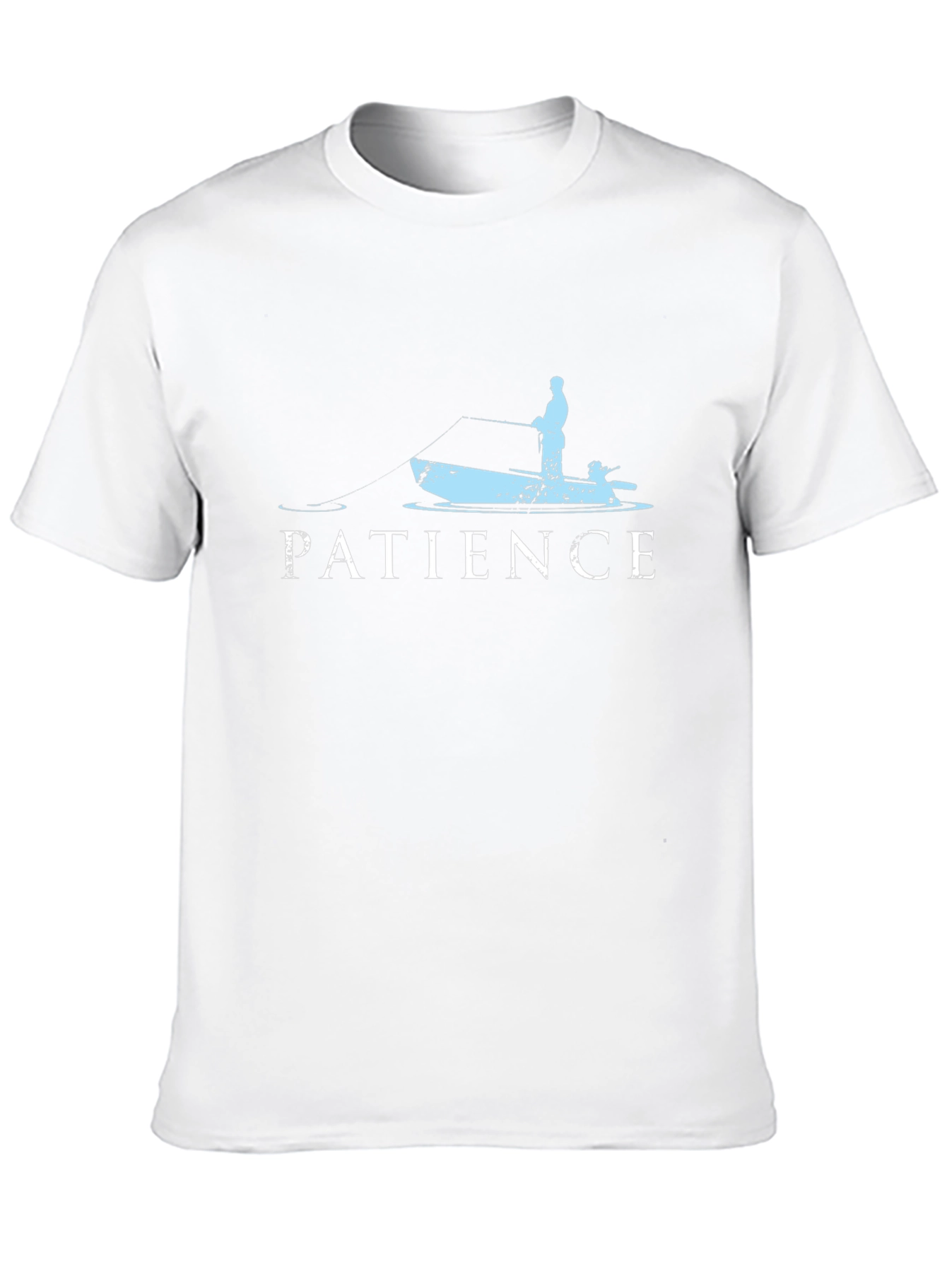 Patience Fishing T-Shirt - Angler Design