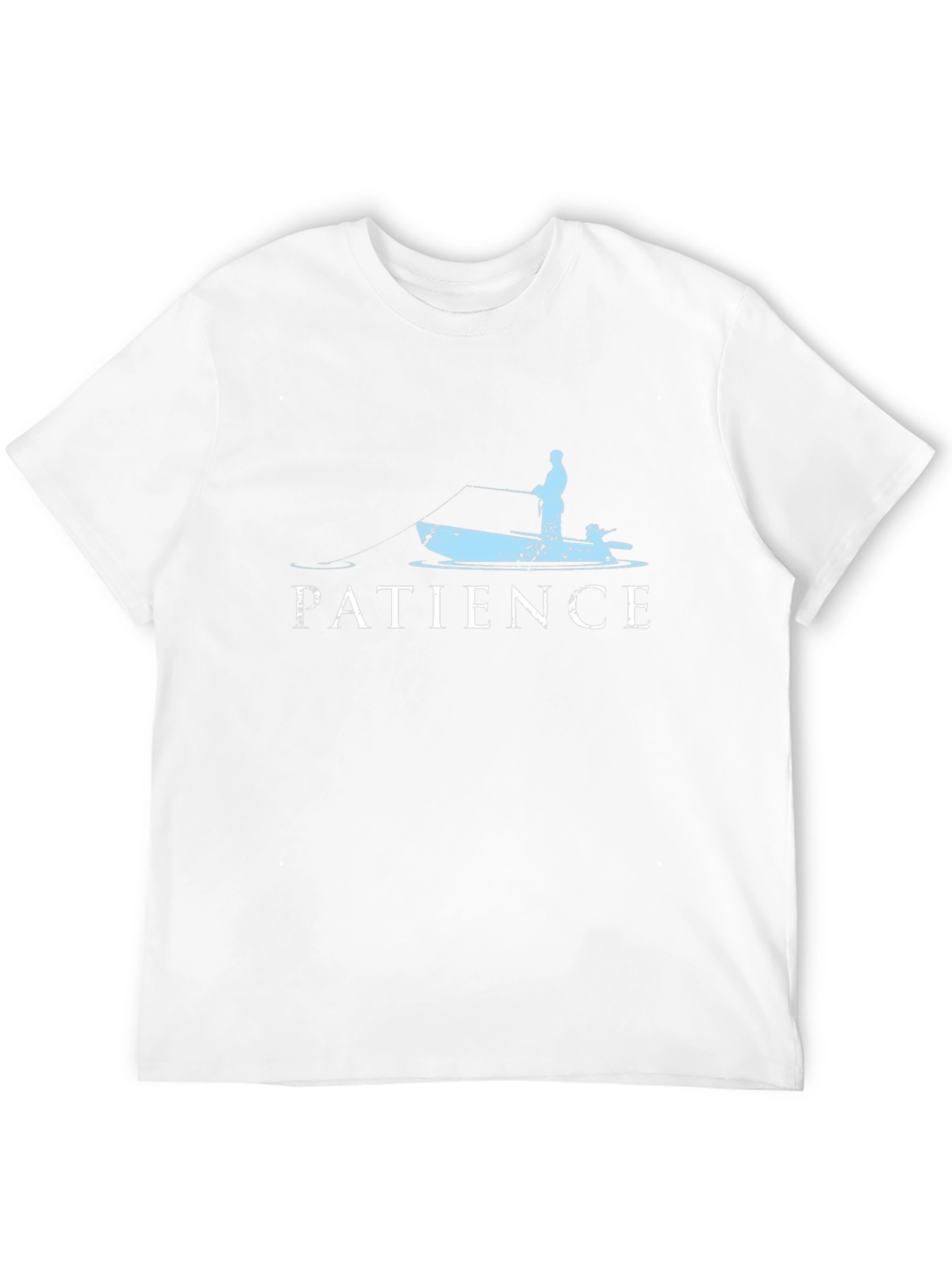 Patience Fishing T-Shirt - Angler Design