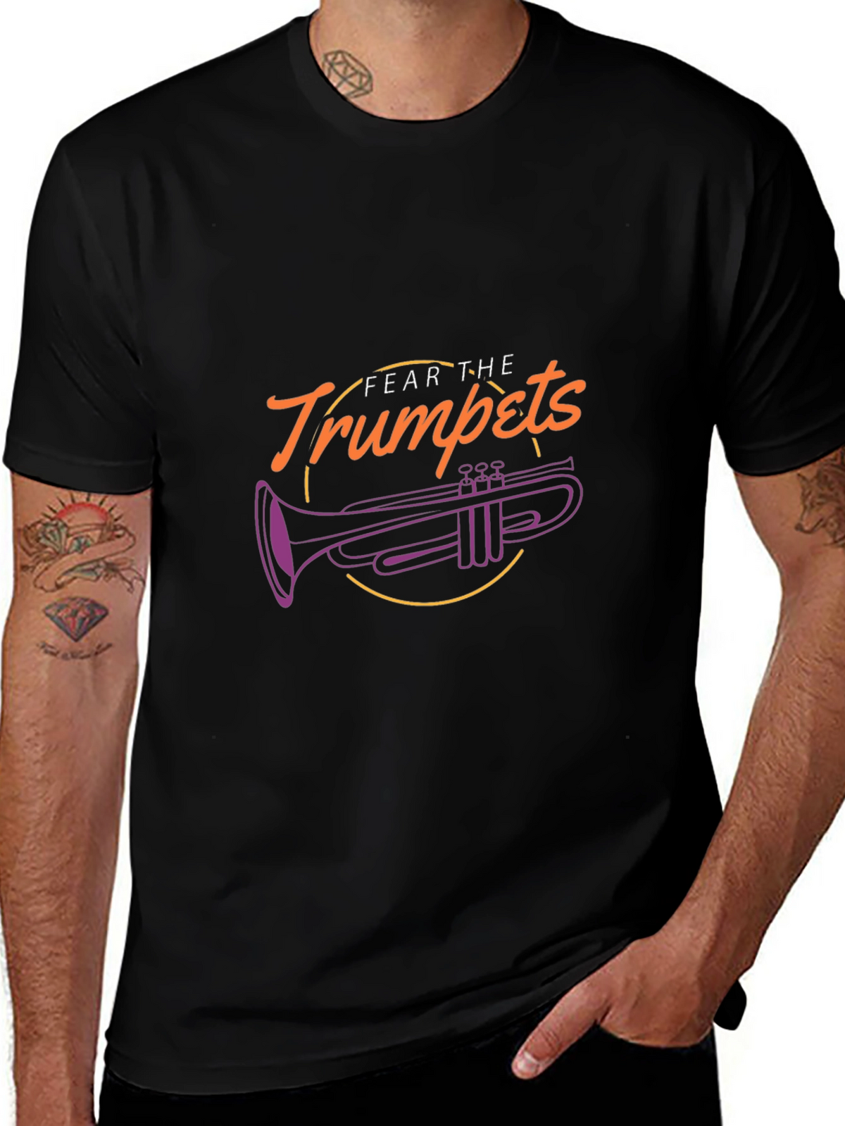 Fear The Trumpets Graphic T-Shirt