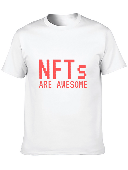 NFTs Are Awesome Black Tee