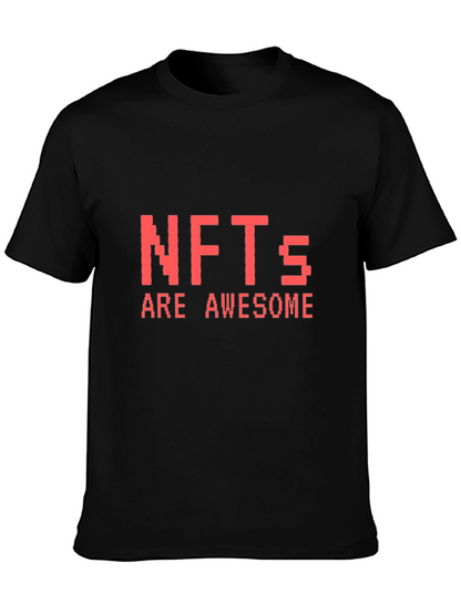 NFTs Are Awesome Black Tee