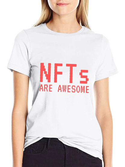 NFTs Are Awesome Black Tee