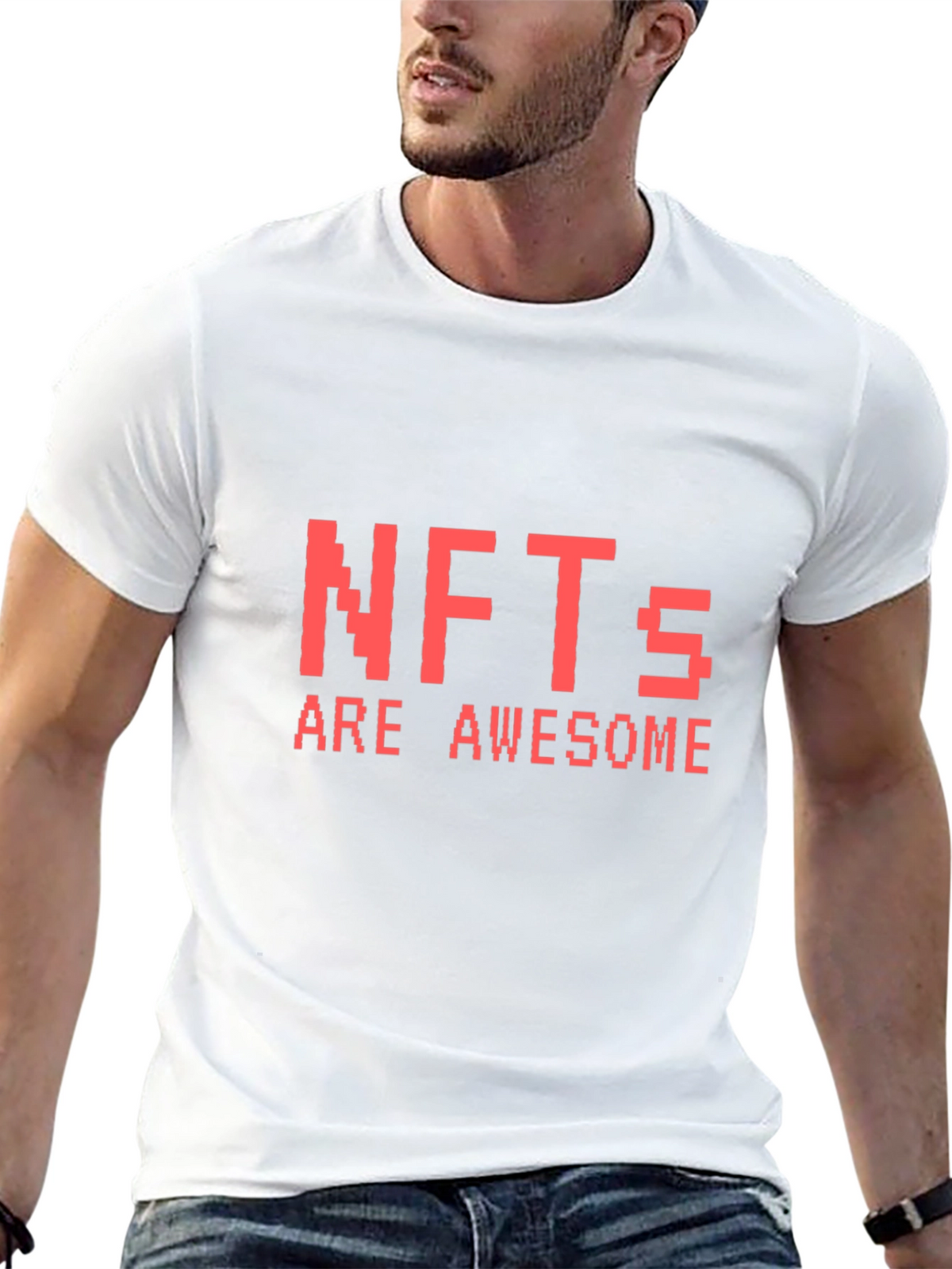 NFTs Are Awesome Black Tee